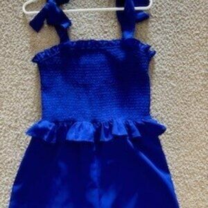 Royal Blue Romper